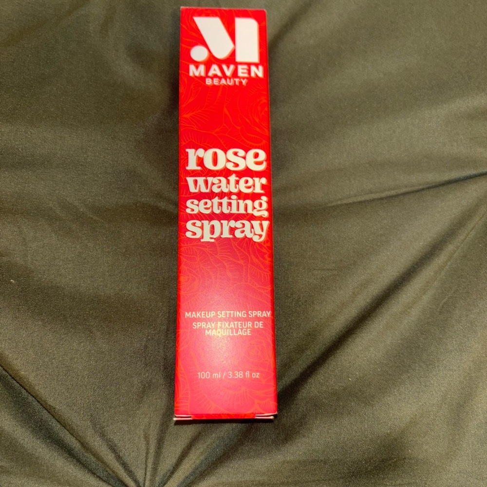 Maven Beauty Rose Water Setting Spray – Red Edition
